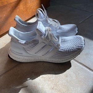 White adidas ultra boost